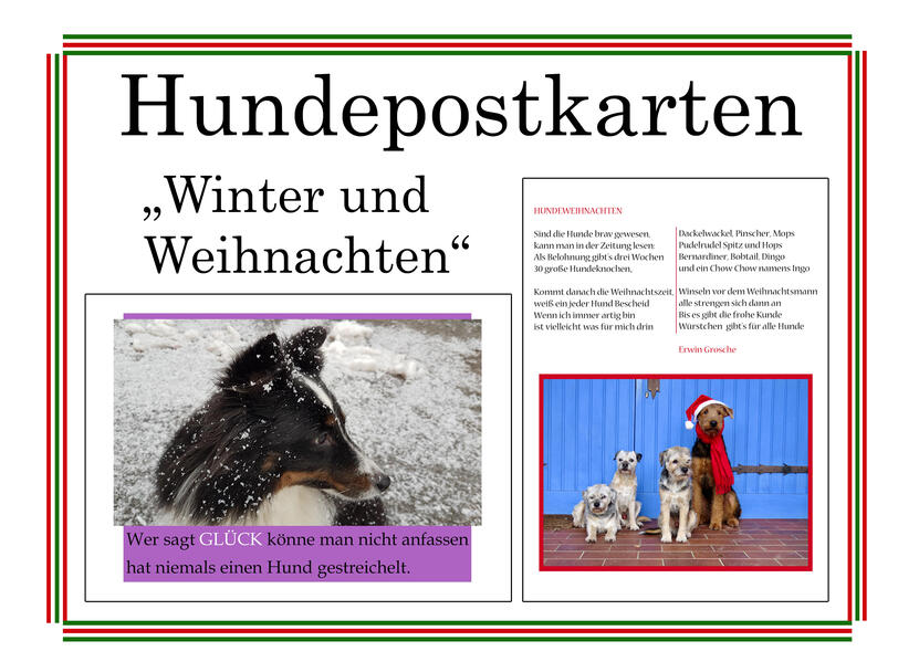 Hundepostkarten - Winter und Weihnachten | Deutsch | 2025 | Powa, André - Image 3