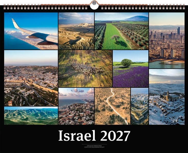 Israelkalender 2027 Black Version | Kalender | 13 S. | Deutsch | 2027 - Image 9