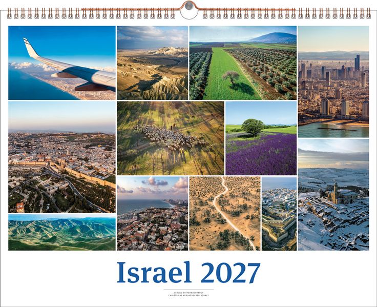 Israelkalender 2027 White Version | Deutsch | Kalender | 13 S. | 2027 - Image 9