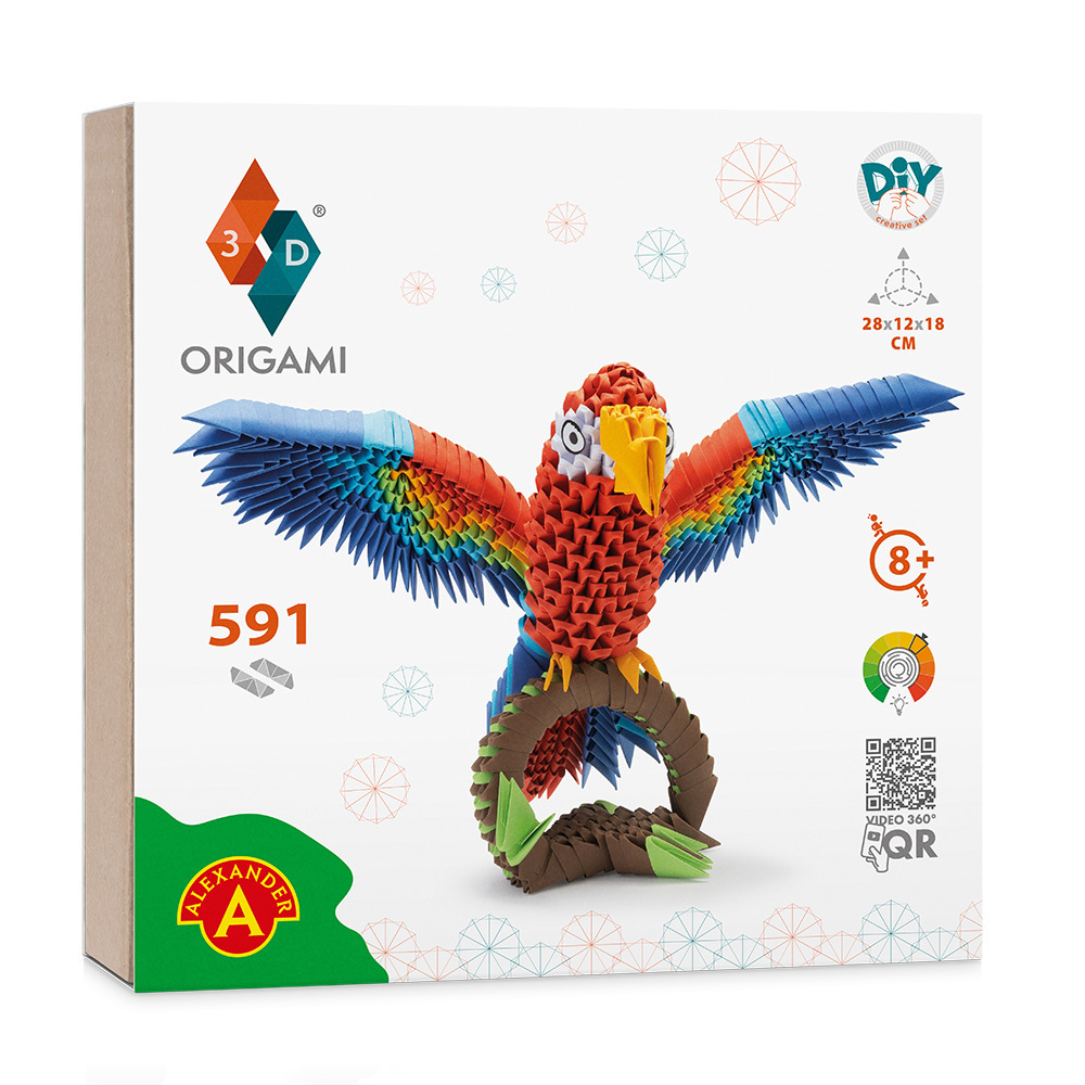 Triton-X Origami 3D Parrot - Bild 5