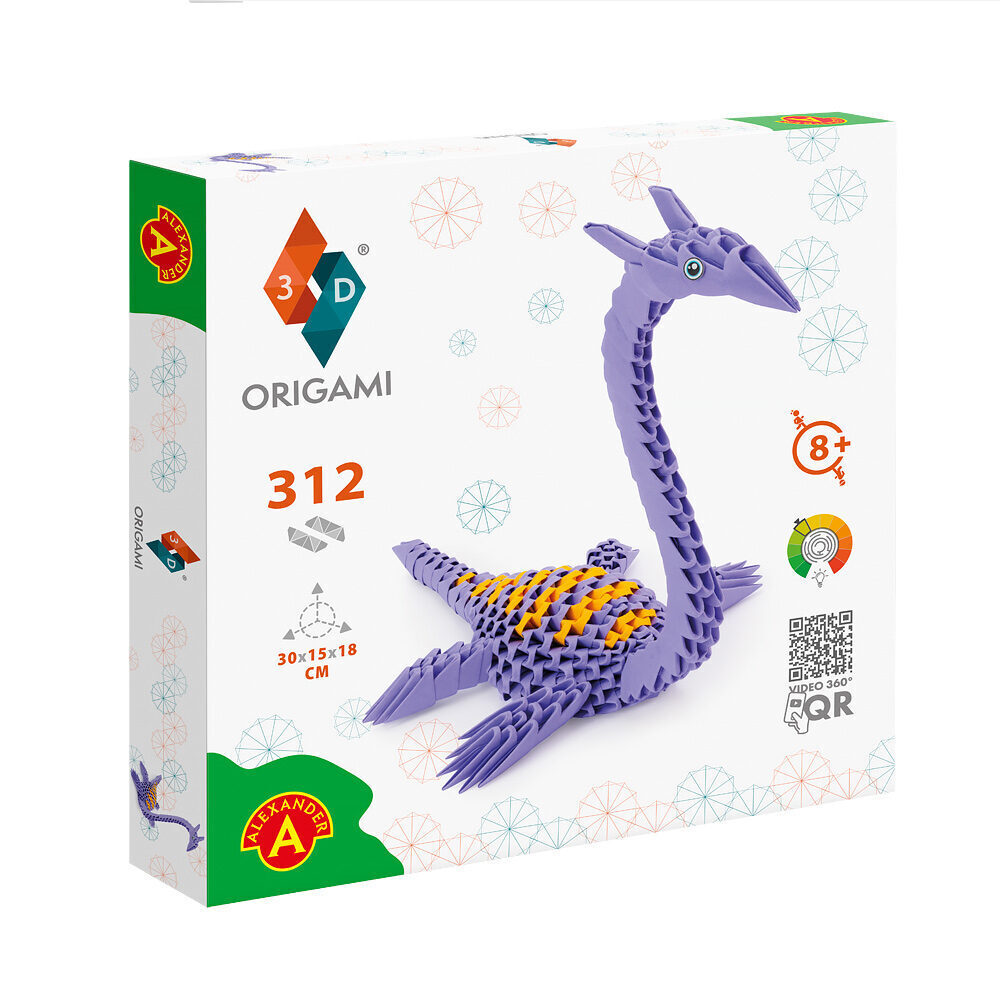 Alexander Mehrfarbig Origami 3D - Plesiosaur - Bild 3