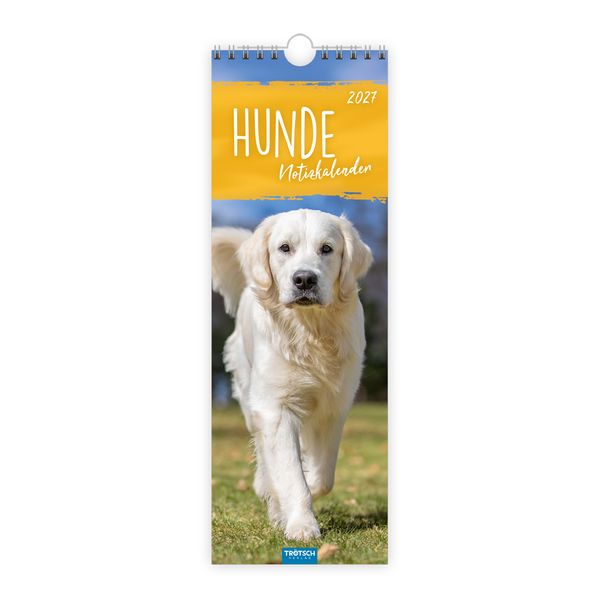 TRÖTSCH - Streifenkalender Hunde 2027 Notizkalender | Wandkalender Notizkalender - Image 10