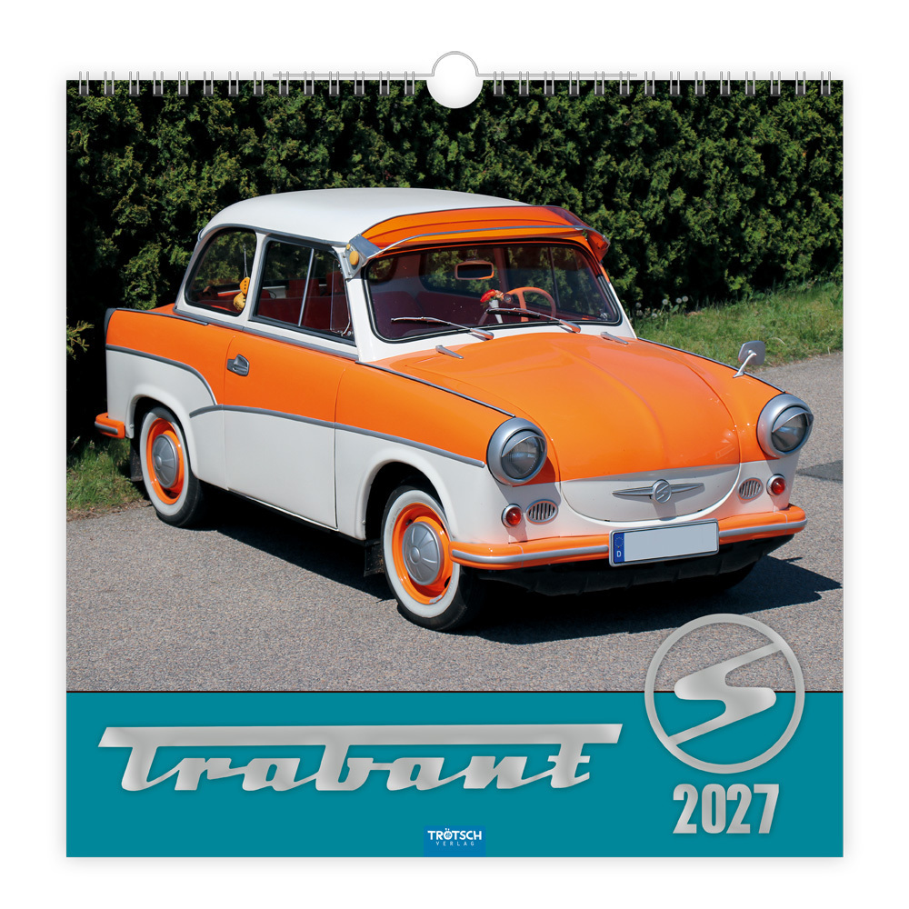 TRÖTSCH - Technikkalender Trabant 2027 | Wandkalender Technikkalender | KG - Image 8