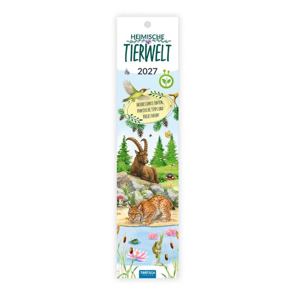 Trötsch Verlag Gmbh Trötsch - Streifenkalender Mini Heimische Tierwelt 2027 - Image 9