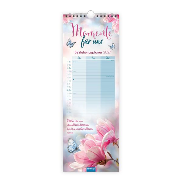Trötsch Mehrfarbig Kalender, - Maxi-Streifenkalender Momente Für Uns 2027 - Image 9