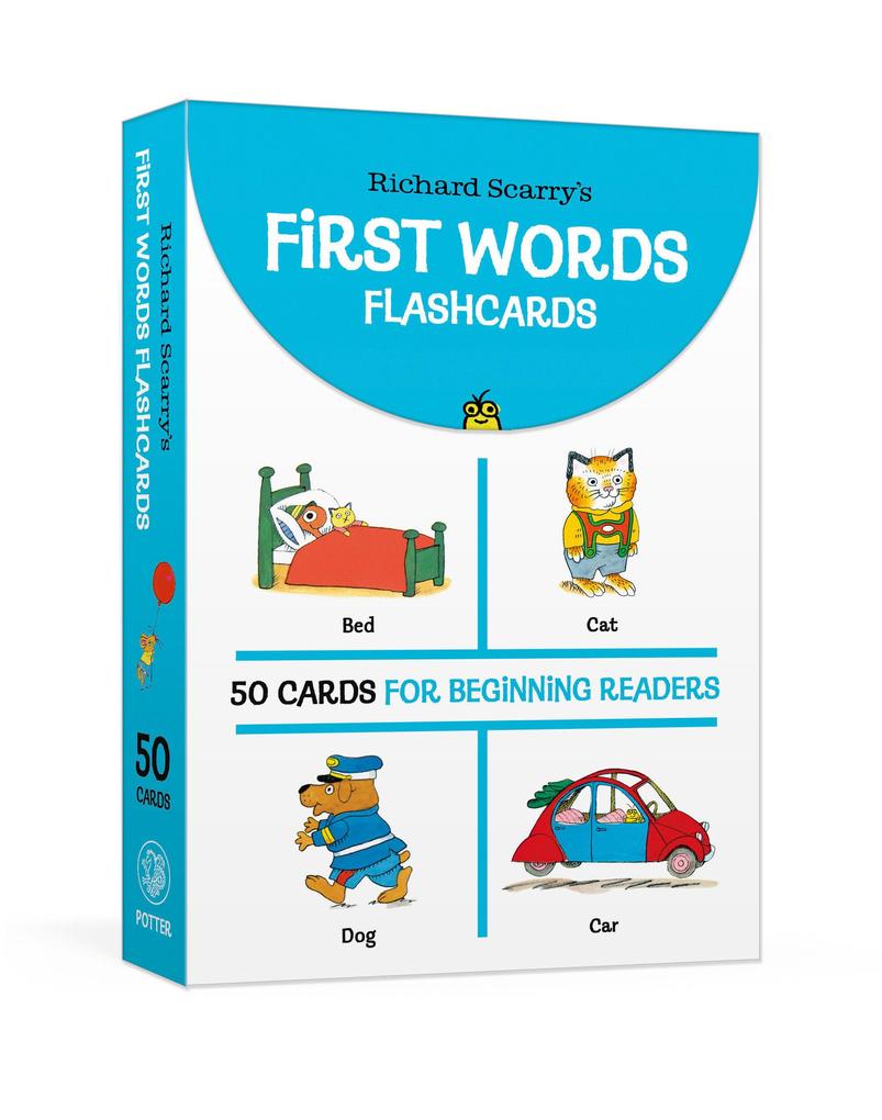 Random House Llc Us Richard Scarry's First Words Flashcards - Image 7