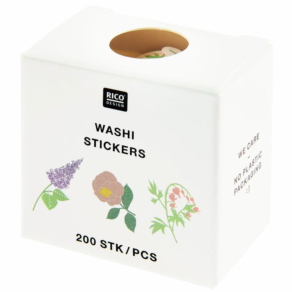 Washi Stick*r Blumen, Pastell FSC MIX, The Sky is the Limit, 200 Stk/Rolle - Image 6