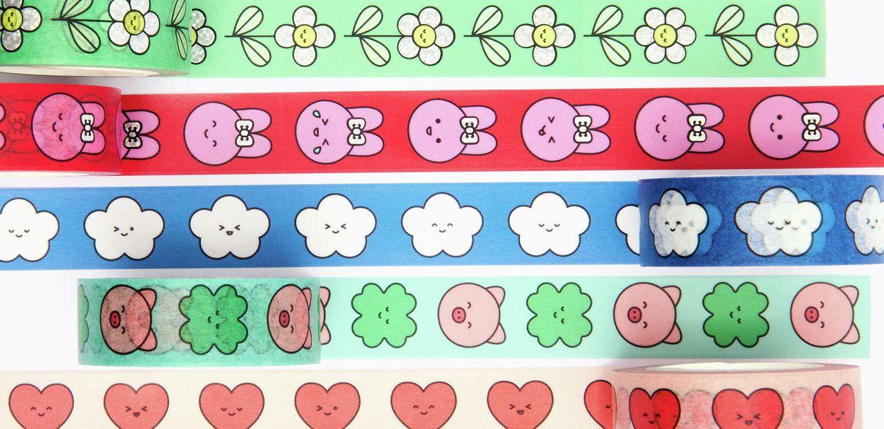 Rico Design Paper Poetry Tape Set Chingu - Image 5