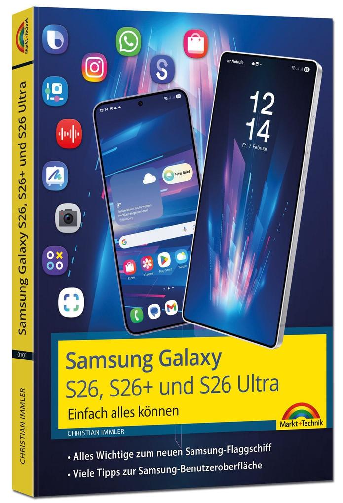 Christian Immler: Samsung Galaxy S26, S26 Plus und S26 Ultra Galaxy AI mit Android 16 - Taschenbuch - Image 5