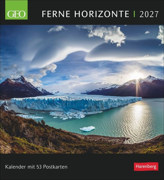 Harenberg Mehrfarbig Kalender, Geo Ferne Horizonte Postkartenkalender 2027 - Wochenkalender Mit 53 Postkarten - Image 10