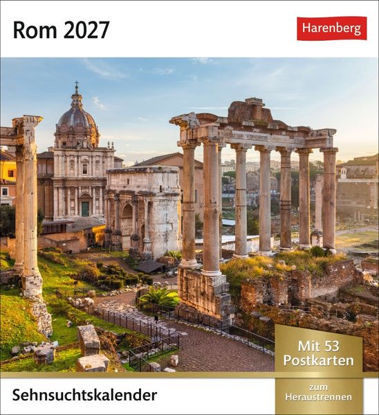 Rom Sehnsuchtskalender 2027 - Wochenkalender mit 53 Postkarten | Kalender | 2027 - Image 10