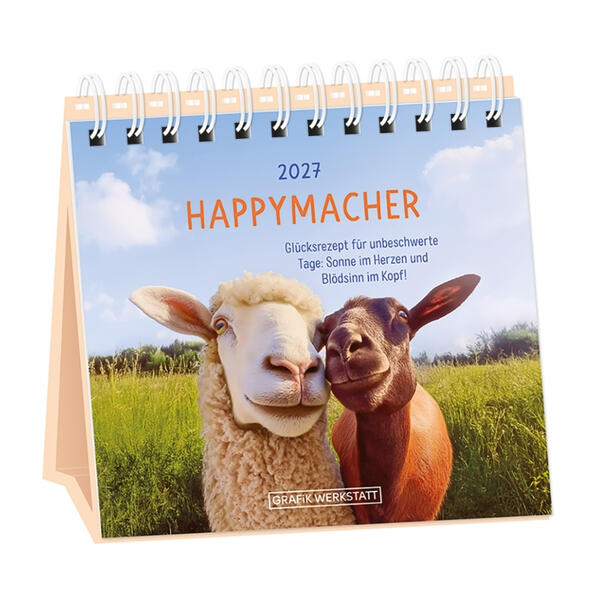 Tischkalender 2027 Happymacher | Tischkalender | GRAFIK WERKSTATT Das Original - Image 10