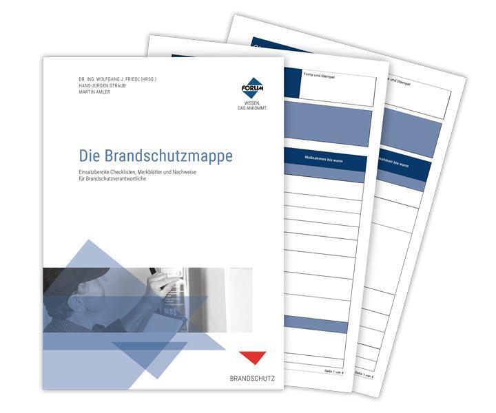 Die Brandschutzmappe - Wolfgang Friedl/ Hans-Jürgen Straub