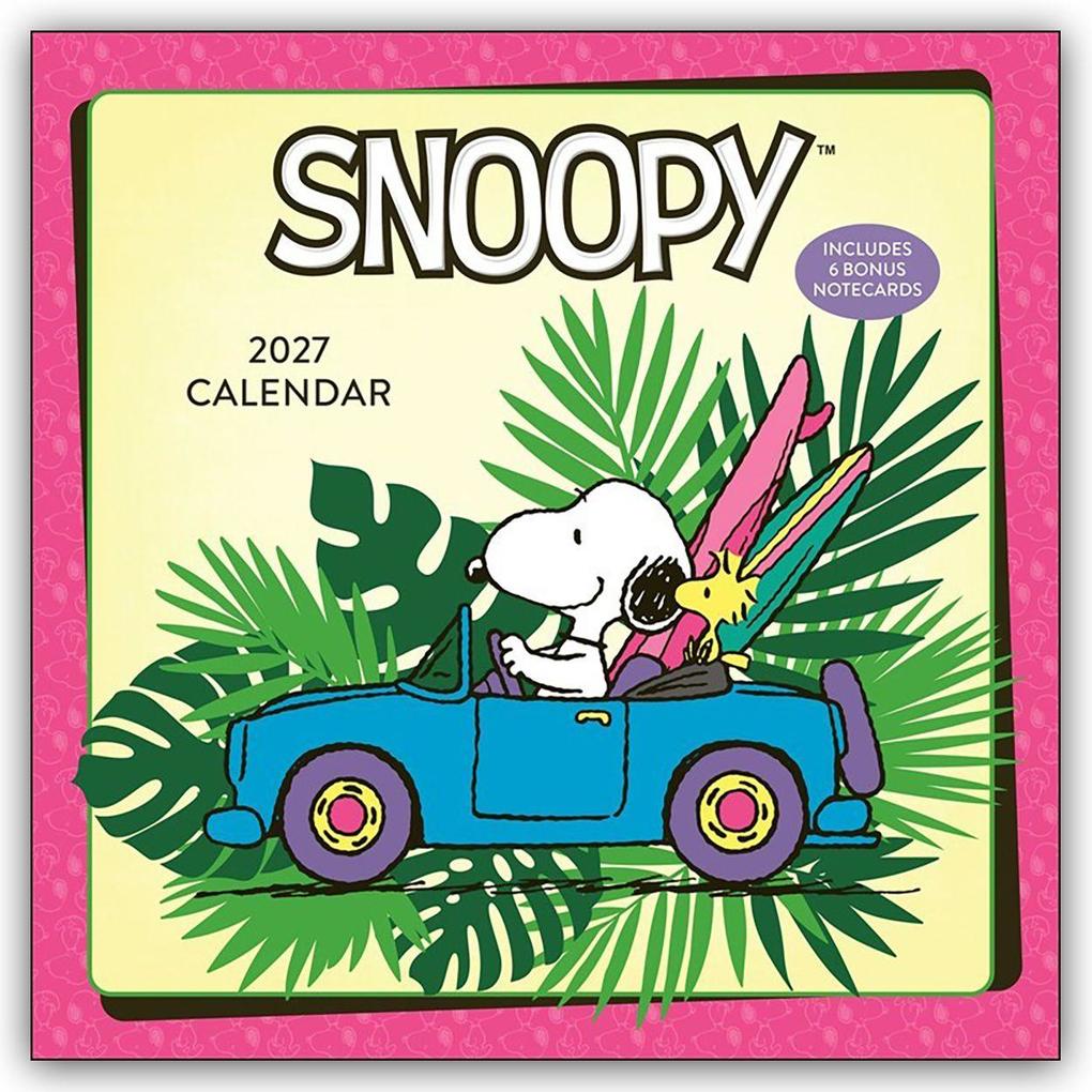 Flechsig Mehrfarbig Kalender, Snoopy 2027 - Wandkalender - Image 4