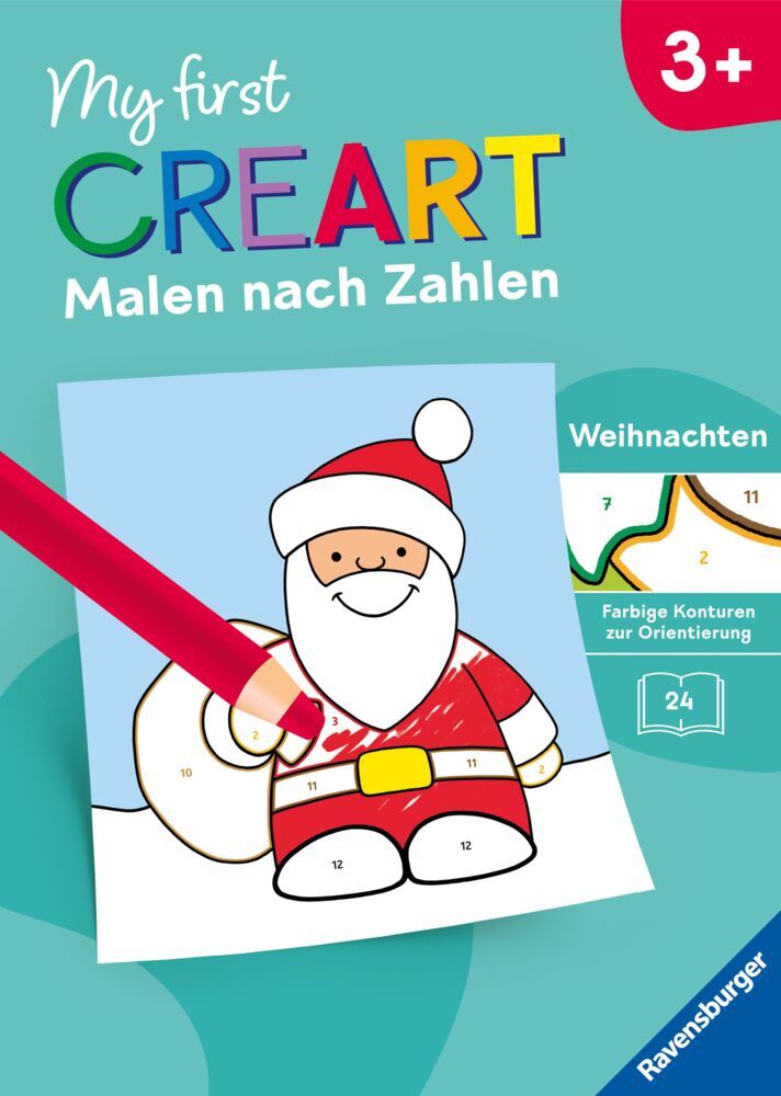 My first CreArt Malen nach Zahlen ab 3 - Weihnachten Simone Pahl - Image 6