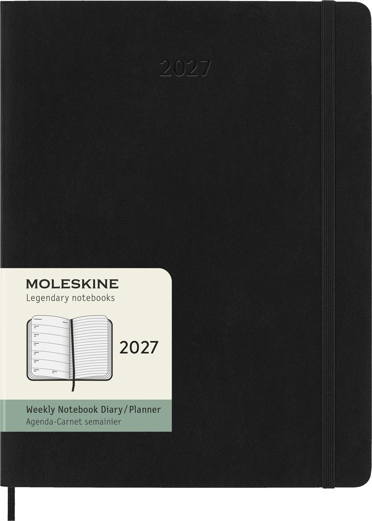 Moleskine 12 Monate Wochen Notizkalender 2027, XL, 1 Wo = 1 Seite, rechts linier - Image 12