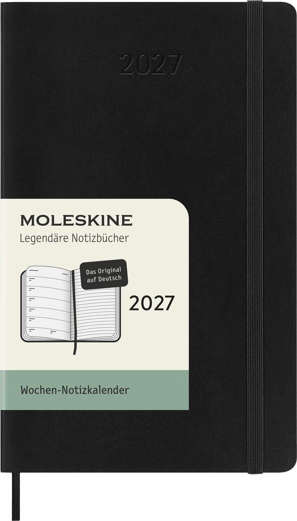 Moleskine 12 Monate Wochen Notizkalender Deutsch 2027, Pocket/A6, 1 Wo = 1... - Bild 12