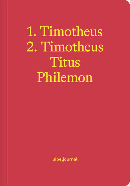 1.-2. Timotheus, Titus & Philemon (Bibeljournal) Verbum Medien - Image 3
