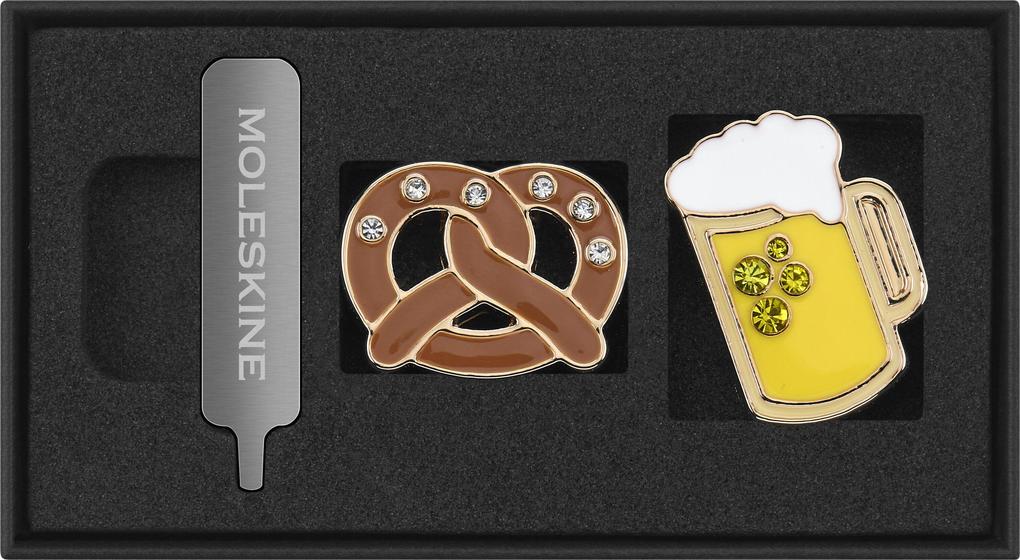 Moleskine Country Pins Deutschland (2er-Set), Brezel+ Bier | Deutsch | 2026 - Image 7