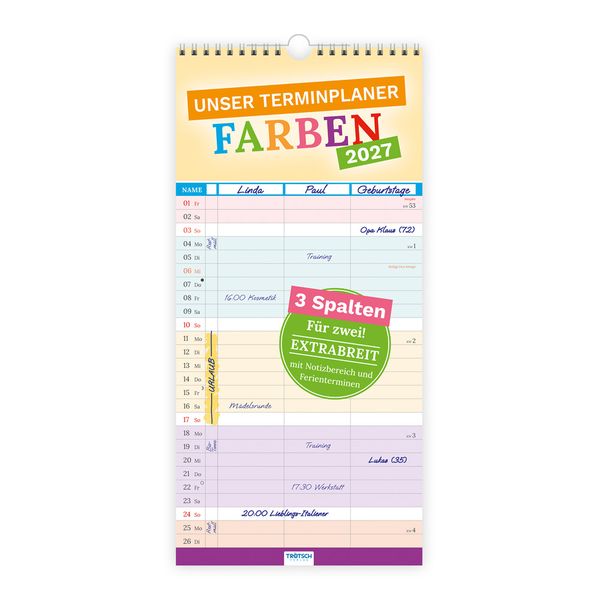 TRÖTSCH - Unser Terminplaner Farben 2027 - Image 9