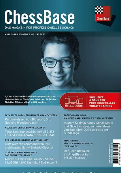 ChessBase Magazin / Magazine 230 - Heft + Download-Code - Schach / Chess - NEU - Image 3