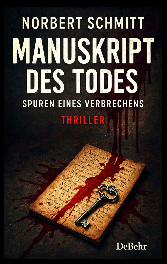 Debehr Manuskript Des Todes - Spuren Eines Verbrechens - Thriller, Belletristik Von Norbert Schmitt - Bild 3