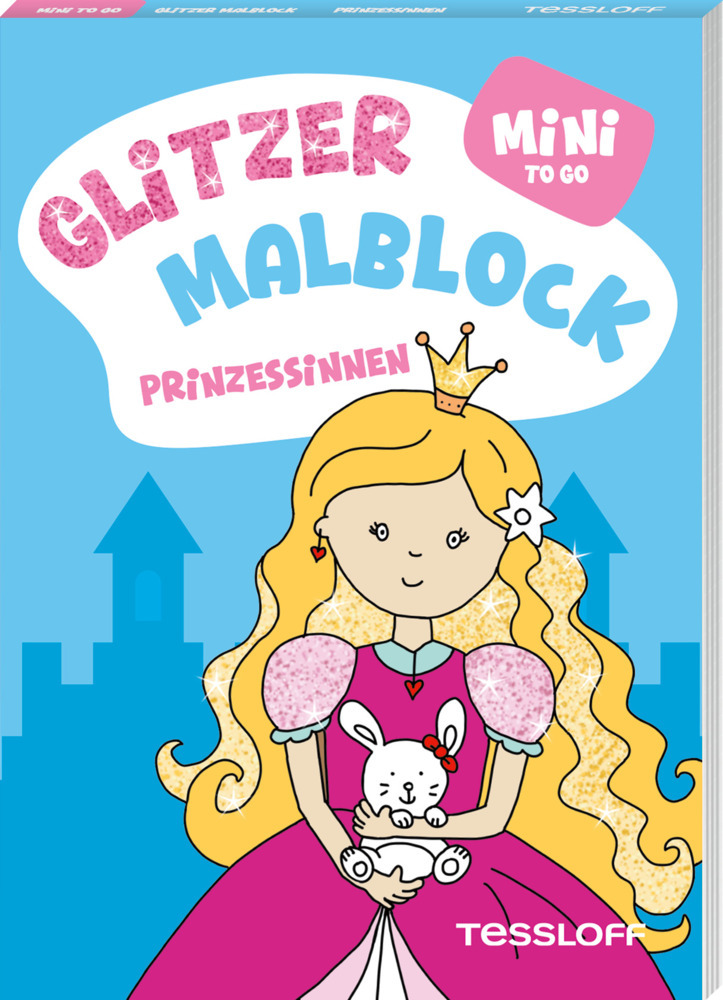 Tessloff Mini Glitzer Malblock To Go. Prinzessinnen, Kinderbücher Von Sandra Schmidt - Image 4