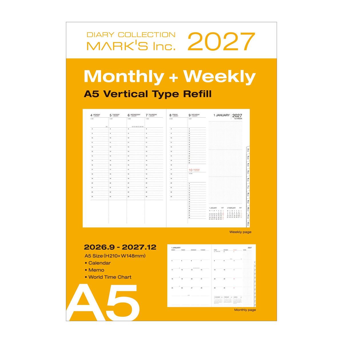 Mark's Europe Refill // 2026/27 Diary A5 - Bild 7