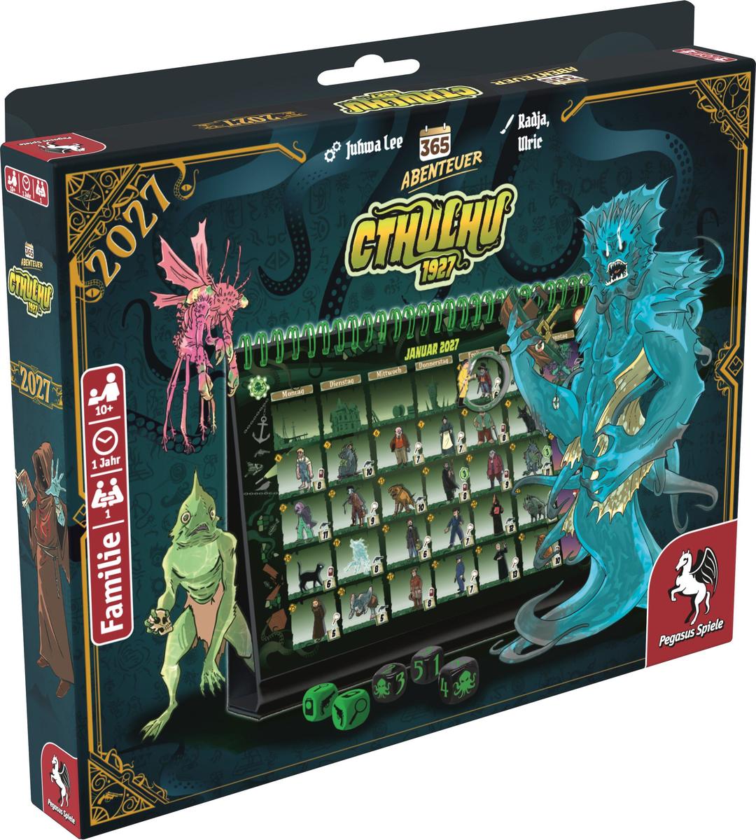 Pegasus Spiele 365 Abenteuer – Cthulhu 1927 [Kalender Edition 2027] - Bild 4
