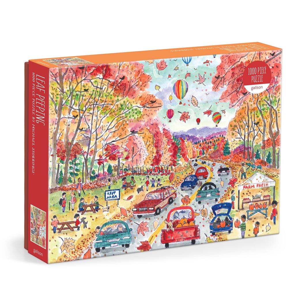 Abrams & Chronicle Books Michael Storrings Leaf Peeping 1000 Piece Puzzle - Image 6