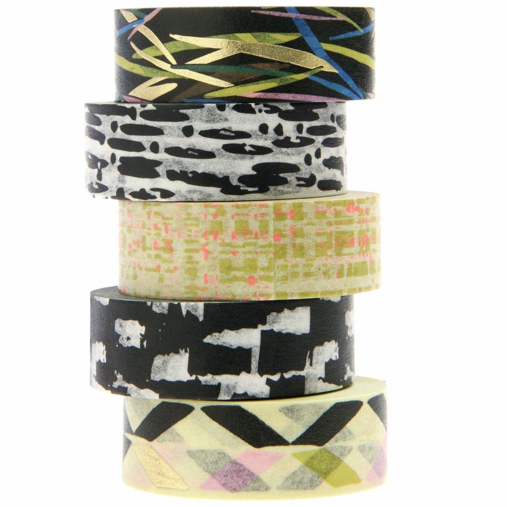 Rico Design Paper Poetry Tape Set In the Meadow Texturen 5 Stück - Image 5