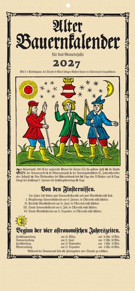 Alter Bauernkalender 2027 Leykam Alpina - Image 10