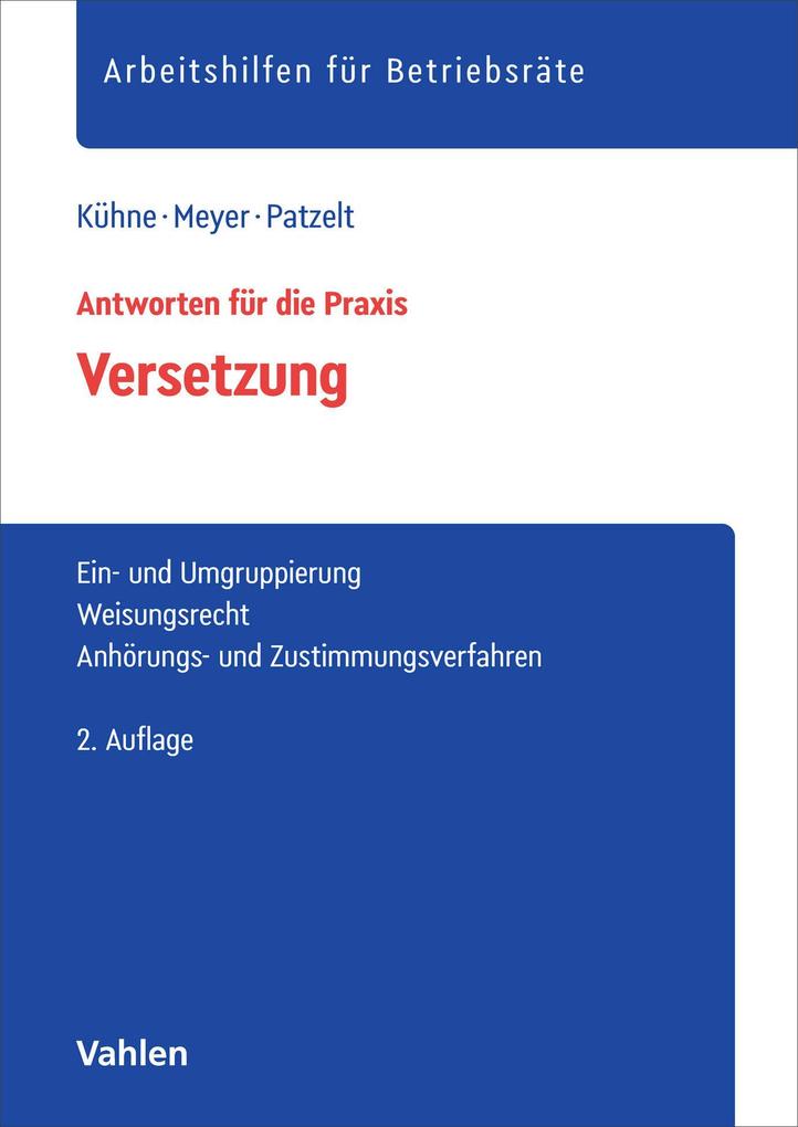 Vahlen Franz Gmbh Versetzung - Bild 4