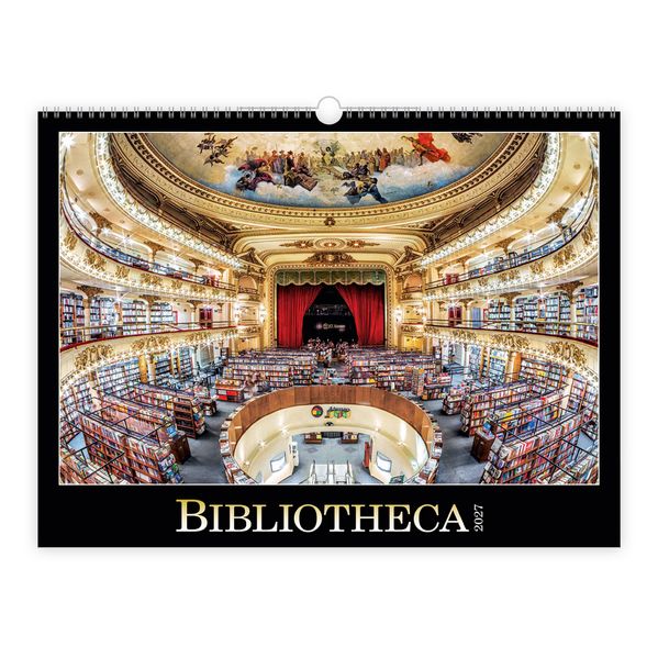 TRÖTSCH - Wandkalender Bibliotheca 2027 | Wandkalender | KG | Deutsch | Kalender - Image 9