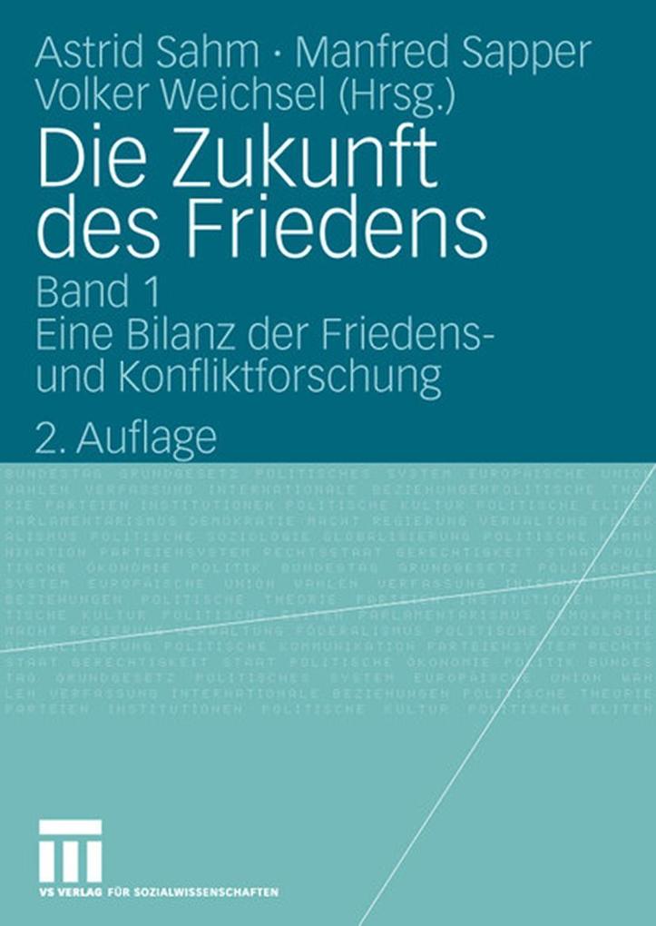 Vs Verlag Für Sozialwissenschaften Die Zukunft Des Friedens - Bild 2