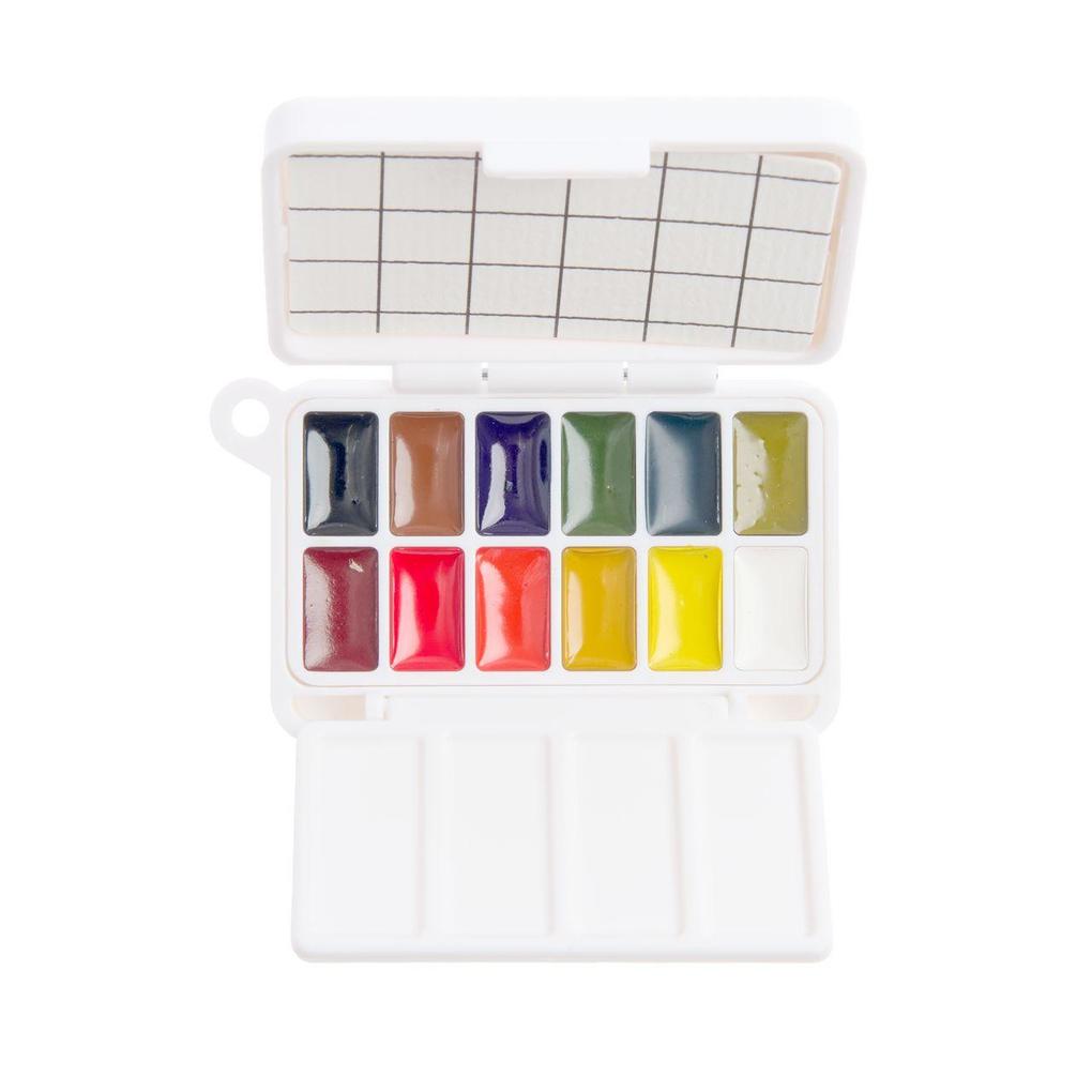 Mini Aquarellfarbkasten, 12 Farben Standart | Deutsch | 2026 | EAN 4065166111171 - Image 6
