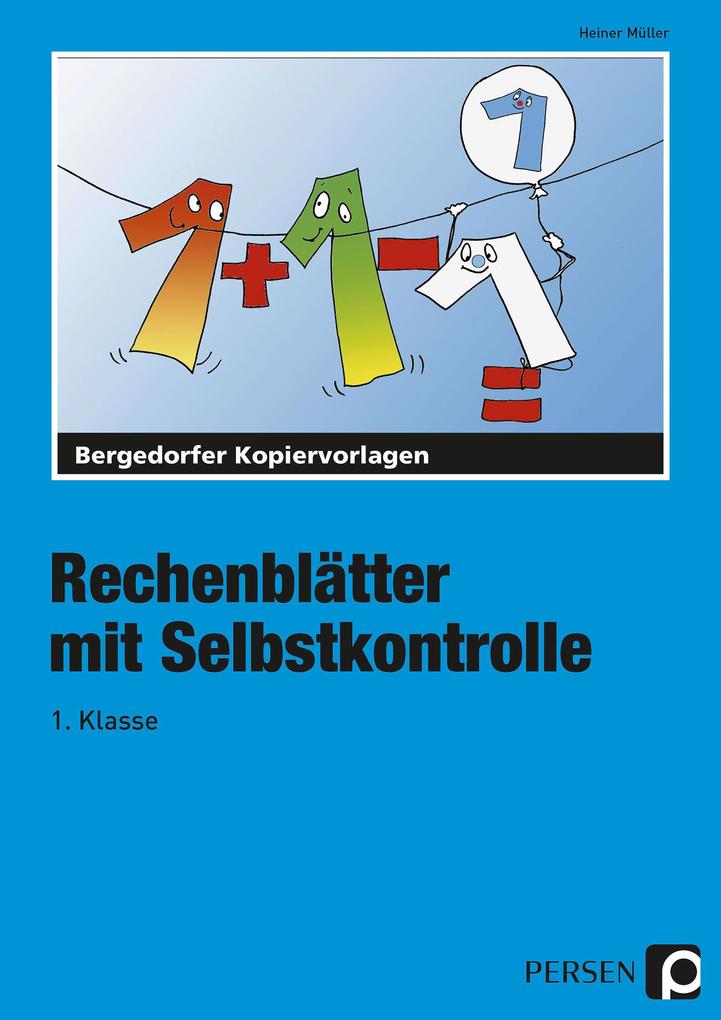 Persen Verlag I.d. Aap Rechenblätter Mit Selbstkontrolle - 1. Klasse - Bild 6