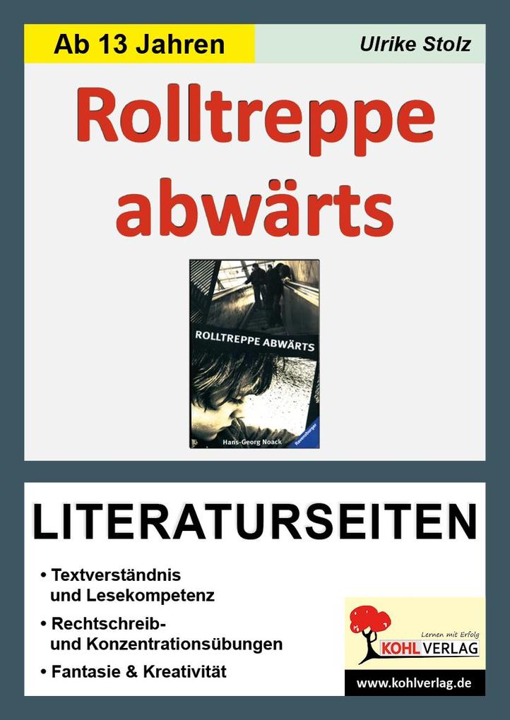 Rolltreppe abwärts / Literaturseiten - Ulrike Stolz