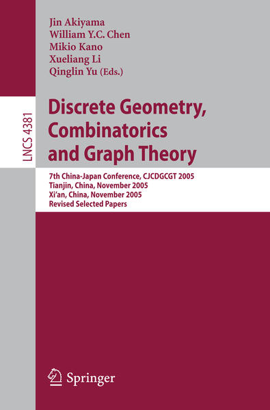Discrete Geometry Combinatorics and Graph Theory