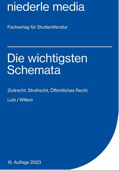 Die wichtigsten Schemata - Philipp Lutz/ Sönke M. Willers