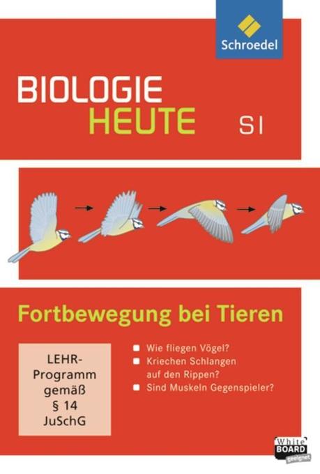 Biologie heute Sekundarstufe 1. Fortbewegung bei Tieren. CD-ROM