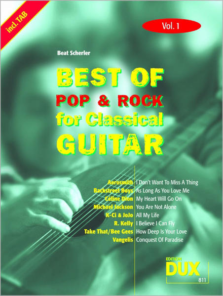 Best of Pop & Rock for Classical Guitar Vol. 1 - Beat Scherler