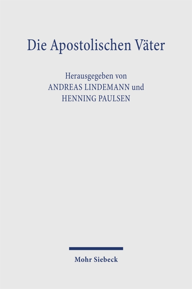 Die Apostolischen Väter Andreas Lindemann - Bild 5