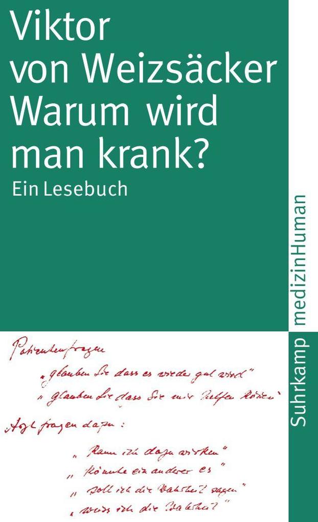 Viktor von Weizsäcker: Warum wird man krank? - Taschenbuch - Bild 5