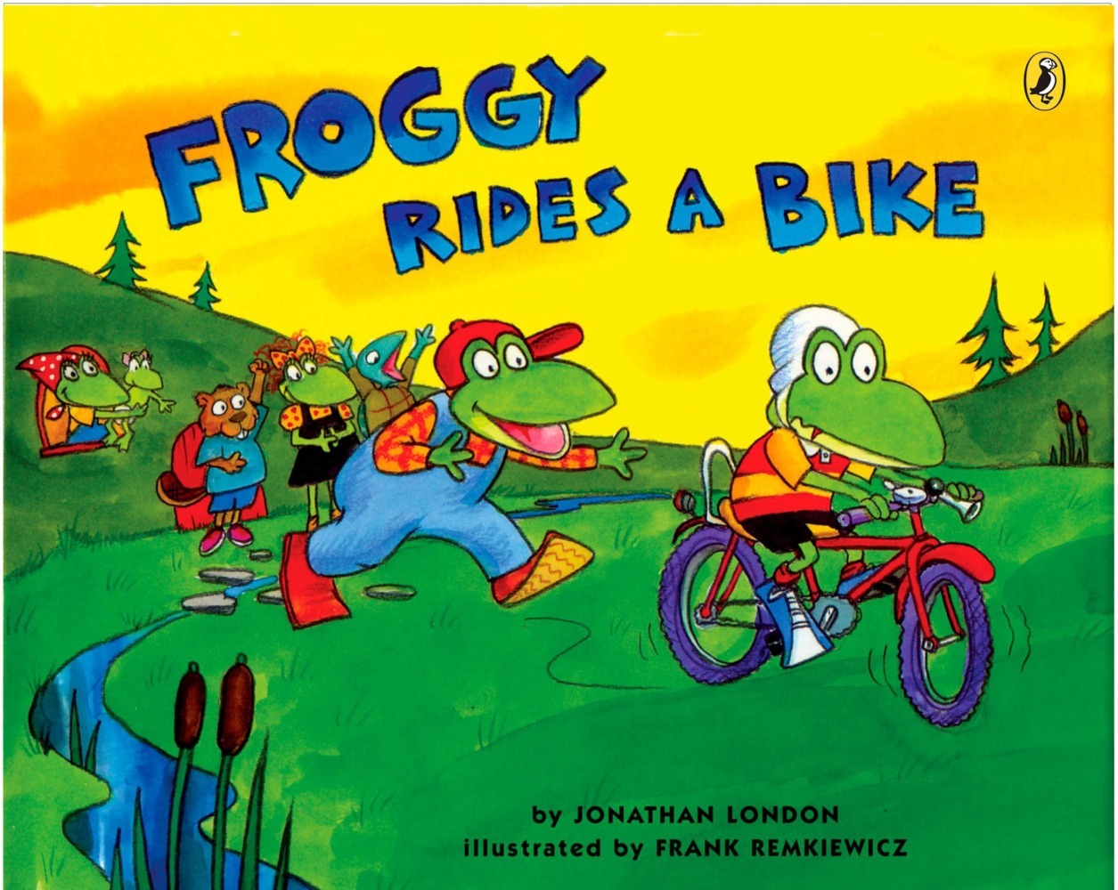 Penguin Llc Us Froggy Rides A Bike - Bild 5