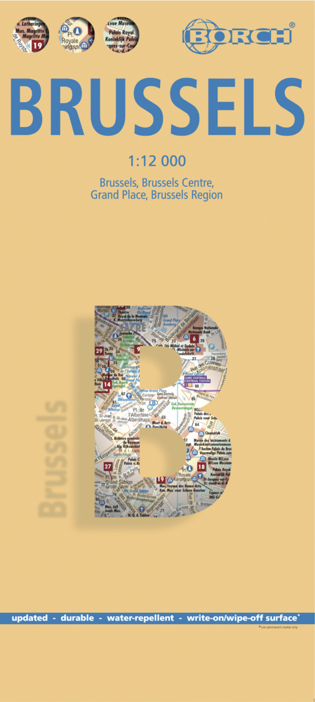 Bruxelles / Brussel / Brussels 1:12 000 (Borch Map) - Bild 4
