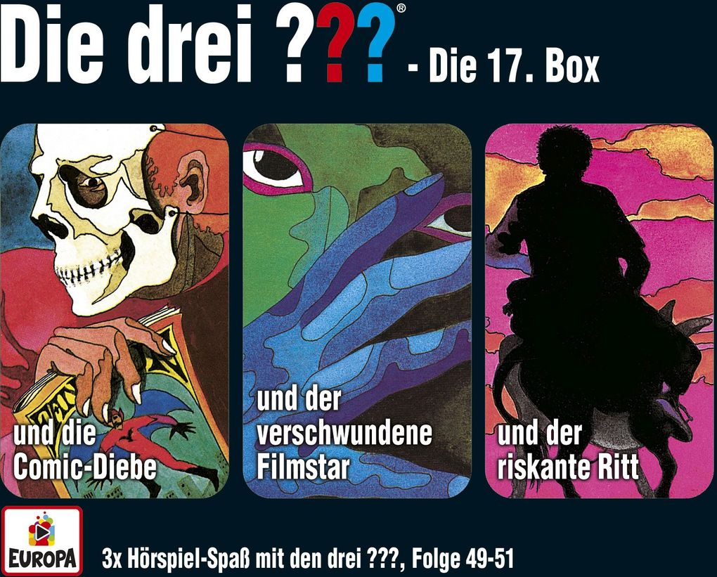 Die drei ??? Box 17. Folgen 49-51 (drei Fragezeichen) 3 CDs - Alfred Hitchcock