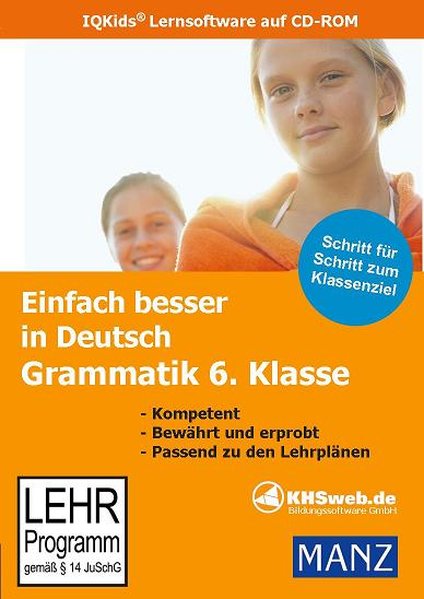 Einfach besser in Deutsch Grammatik 6. Klasse. Windows Vista/XP/2000/ME/98 - Peter Süss