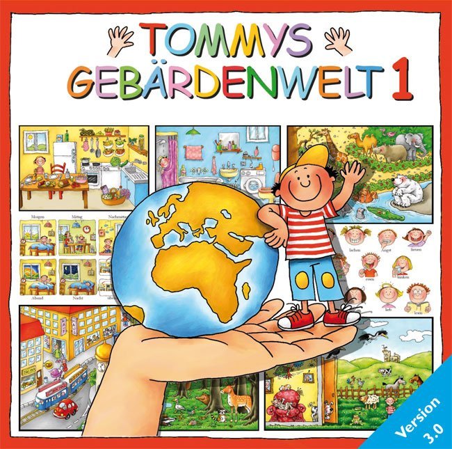 Tommys Gebärdenwelt 1 Version 3.0. CD-ROM für Windows 2000/XP/Vista - Karin Kestner/ Tiemo Hollmann