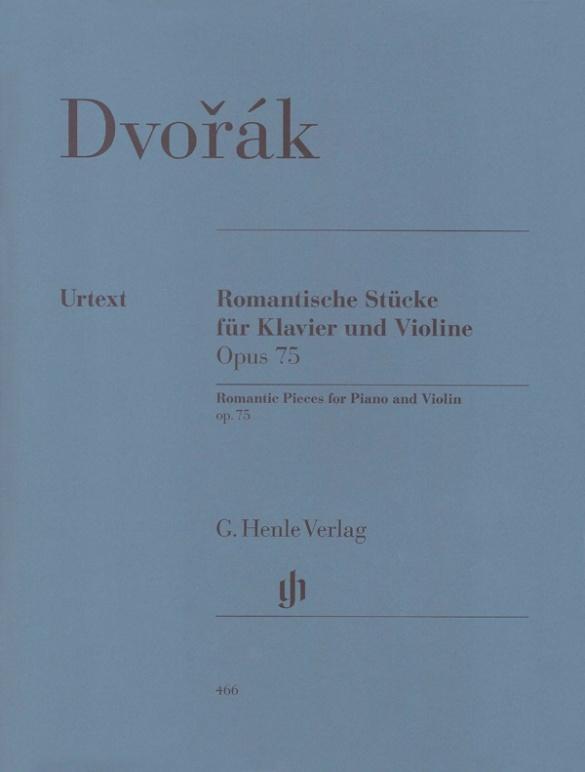Dvorák Antonín - Romantische Stücke op. 75 für Klavier und Violine